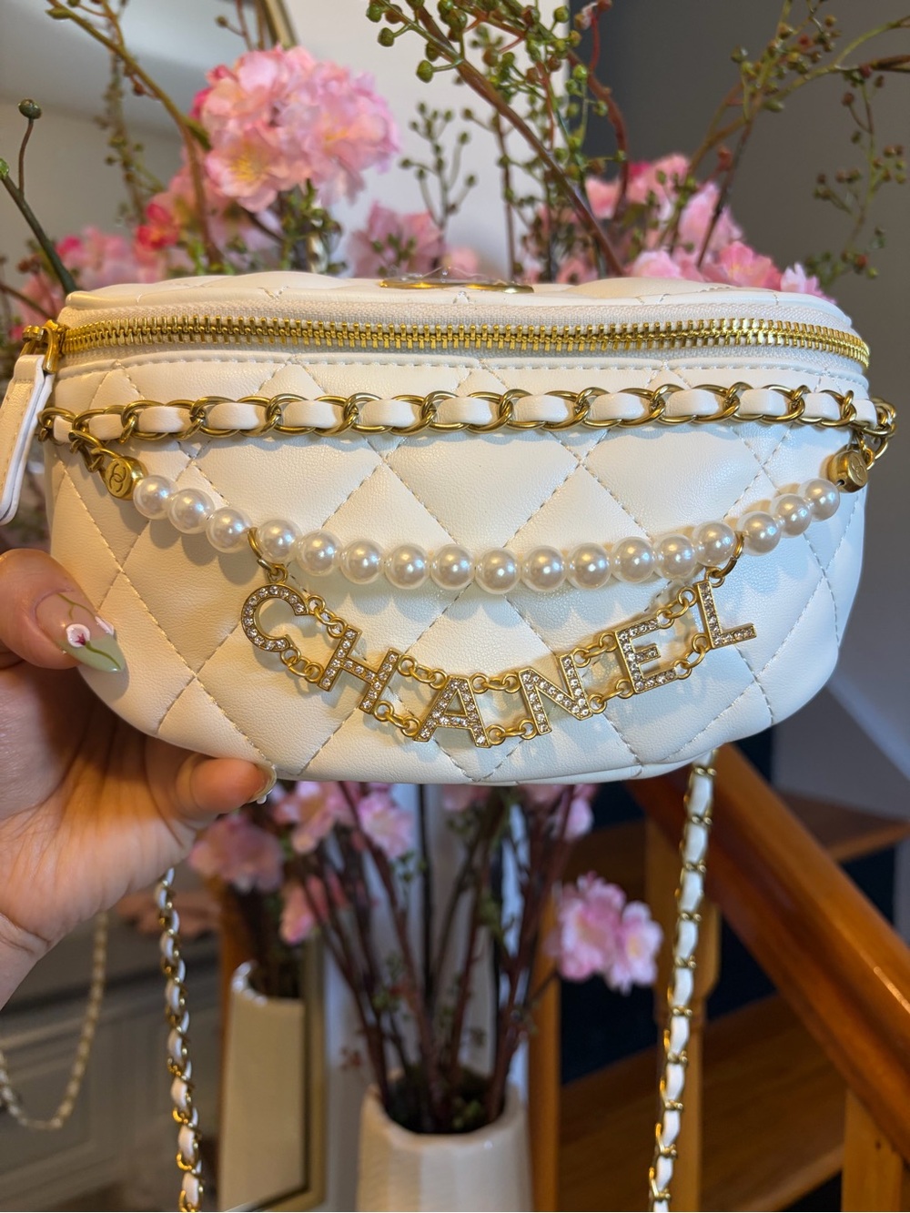 RARE DESIGNER VIP QUILTED CROSSBODY / SHOULDER BAG